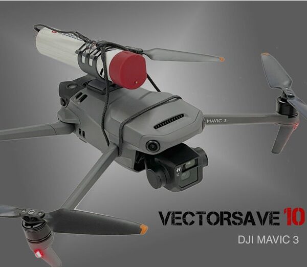 Paracaídas VectorSave 10 para dron DJI Mavic 3 series