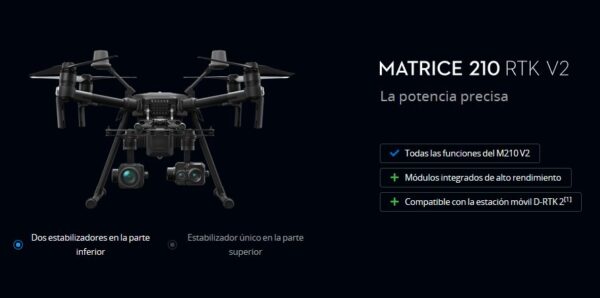 DJI MATRICE 210 V2 RTK PERFECTO ESTADO - Imagen 3