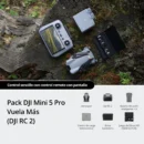 Pack DJI Mini 5 Pro Vuela Más (DJI RC-2)